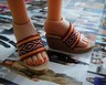 Cork and card weaving